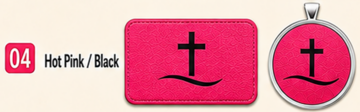 Yeshua Hamashiach Leatherette Patch