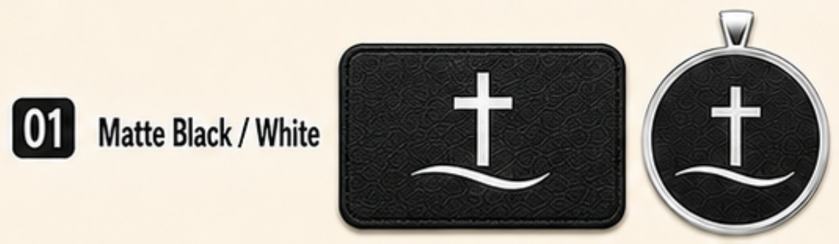 Yeshua Hamashiach Leatherette Patch